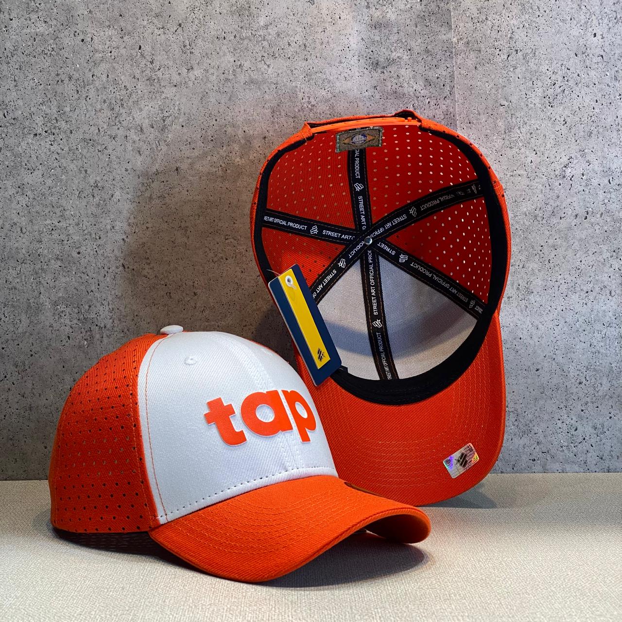Orange Tap Cap