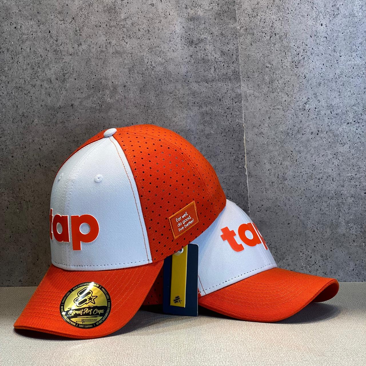 Orange Tap Cap